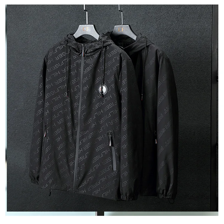 Мужская куртка размера плюс 5XL 6XL 7XL в стиле хип-хоп, мужские ветровки, модная мужская зимняя куртка, парка, мужские черные куртки для мужчин, осенние пальто
