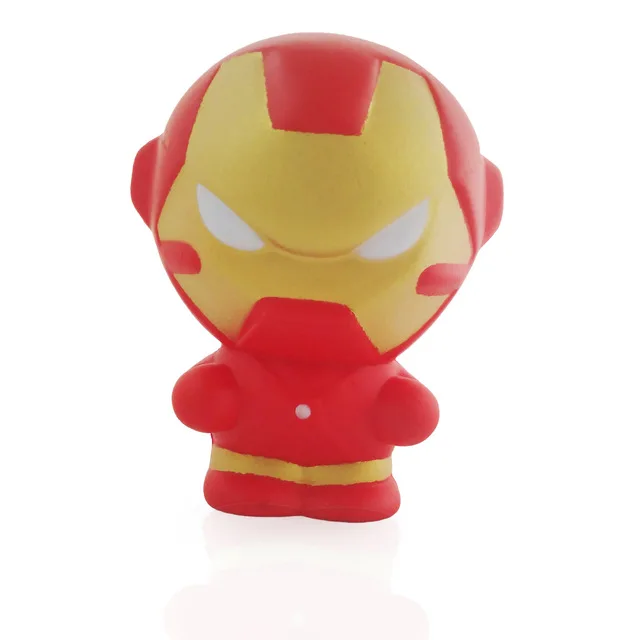 stress relieving ball Disney Marvel Super Hero Popping Squishy Squish Fidget Toys Spiderman Deadpool Stress Reliever Slow Rising Squeeze PU Toy Gift dna ball fidget toy Squeeze Toys