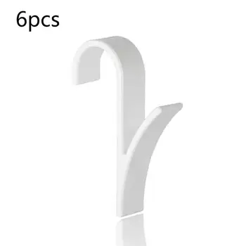 

OOTDTY 6pcs high quality hanger for heated towel rail radiator tubular bath hook holder
