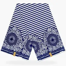 Miss L модная африканская вощеная ткань принтом 6 ярдов/шт хлопок HL19S11190