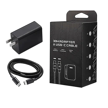

Portable Type C Fast Charger For ASUS ROG 2 Game Phone 30W Fast Charging Adapter with Data Cable Phone Charger for ASUS ROG 2