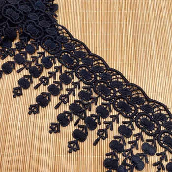 

The new fringed lace milk silk apple row must be water-soluble embroidery handmade DIY children's accessories