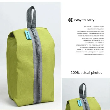 

Portable Waterproof Shoe Bag Outdoor Multi-function Travel Tote Storage Case Home Use Zipper Storage Pouch Bag Shoes Bag