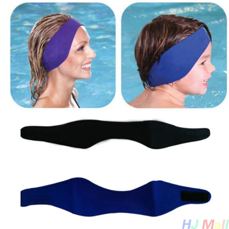 Для плавания защитный неопреновый ободок на уши плавать ухо протектор для купания Регулируемая голова Водонепроницаемый