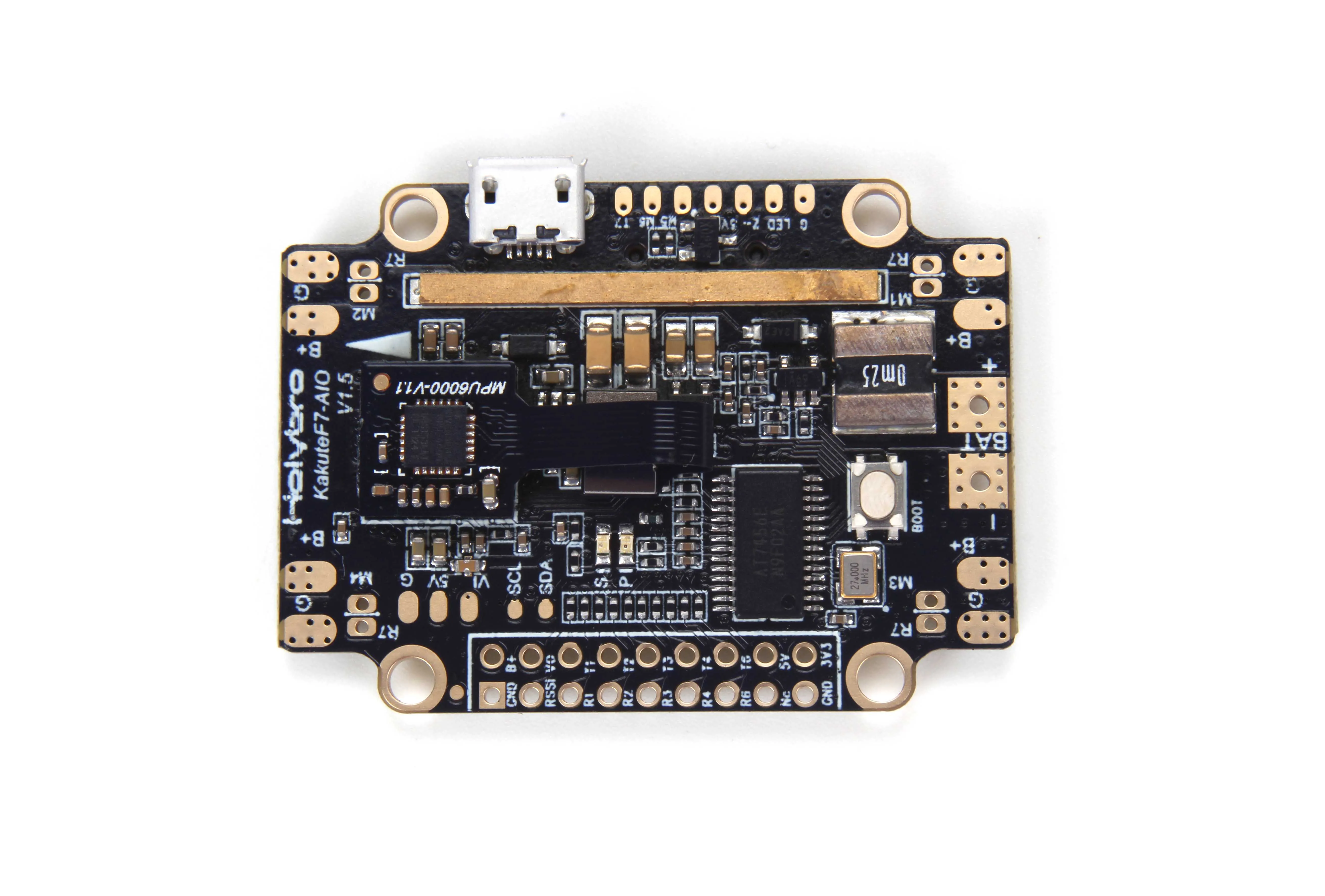 Holybro Kakute F7 AIO V1.5 STM32F745 Контроллер полета с OSD PDB Датчик тока барометр для