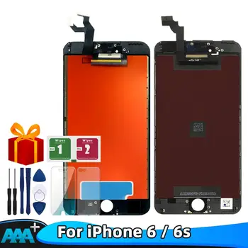 

Grade AAA+ Quality LCD For iPhone 6 6s LCD Screen Diaplay LCD Touch 100% tested Working LCD +glass+tools for 6 6s Free Shipping
