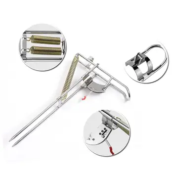 

Fishing Rods Holder Spring With Auto Tip-Up Hook Setter Fish Pole Bracket Fishing Rod Rack Fishing Rod Stand