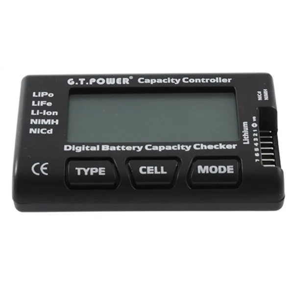 RC CellMeter-7 цифровой проверки емкости батареи для LiPo LiFe Li-Ion Nicd NiMH