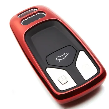 

Soft Tpu Car Key Case Cover For Audi A4l TTS 8S A4 B6 B7 B8 B9 A1 A3 8P 8L 8V A5 A7 A6 C6 Q5 A8 S3 Q7 TT Key Shell Accessories