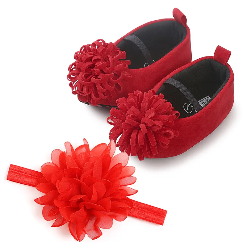 

Baby Girl Shoes First Walker Breathable Small Flower Baby Shoes Newborn Toddler Soft Soled Cute Cotton Baby Crib Shoes