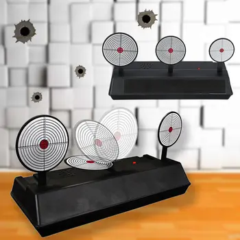 

Electronic Target Gel Ball Practice Shooting Target Auto Reset High Precision Aimed Toy for Kids