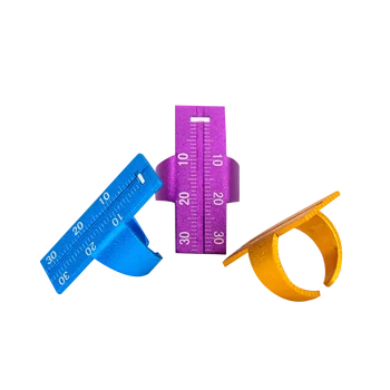 

Metal Dental Ring Ruler Dentist Instrument Ruler Root Canal Measuring Tool For Dentist Finger Ring Ruler