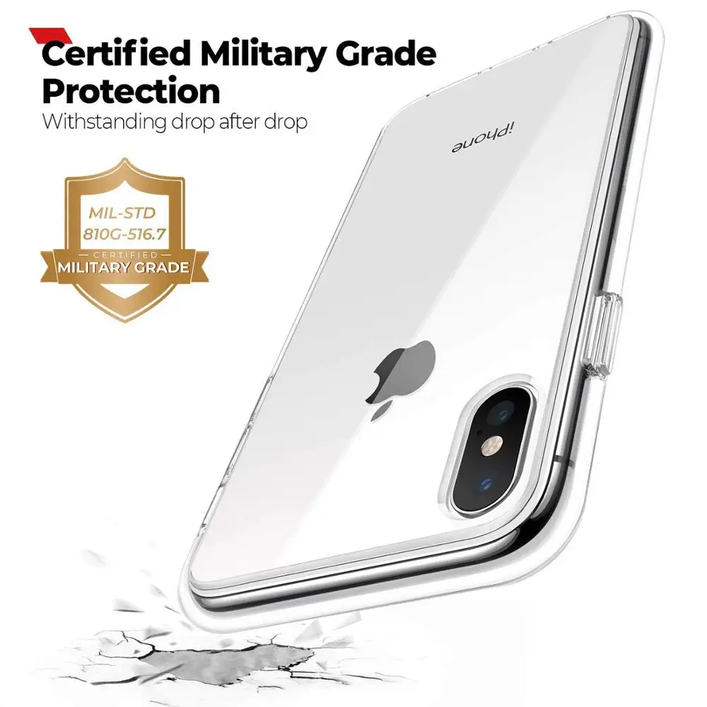 Clearn для iphone чехол X XS XR XS Max 6 6s 7 8 Plus тонкий прозрачный мягкий ТПУ защитный чехол для телефона
