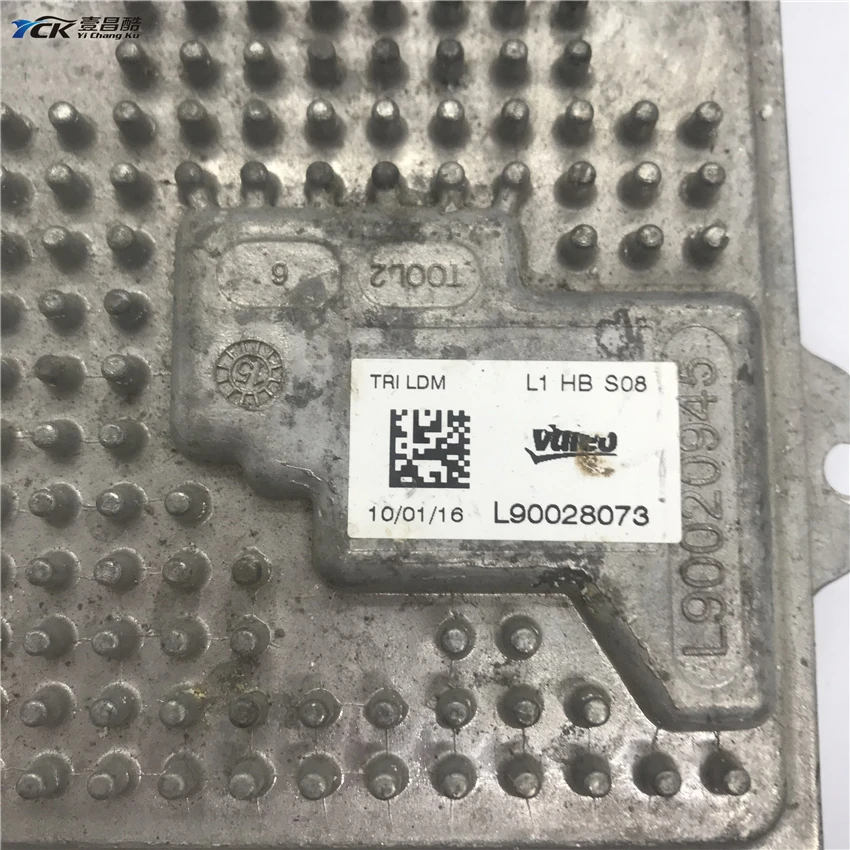 1X YCK L90028073 L90020949 используется автомобильный головной светильник компьютер светодиодный модуль драйвера ECU аксессуары L90020945