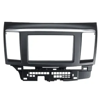 

Hot 2 Din Car Fascia Stereo Audio Radio DVD CD GPS Plate Panel Dash Mounting Frame Fascias Replacement For Mitsubishi Lancer For