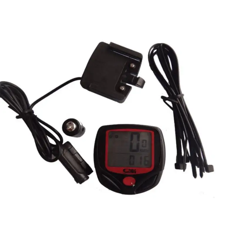 

NEW Bike Mileage recording instrument Bicycle Waterproof Odometer Speedometer Bicycles Speedometer Riding Digital LCD Computer