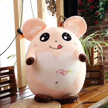 

Plush Pillow Doll Toys Kids Animal Stuffed Toys Sleeping Pillow Cute Mouse Soft Plush Toy Doll Birthday Party Gifts for Girls