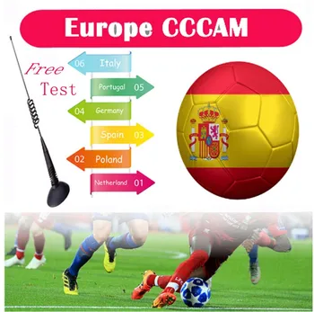 

Fast and Stable CCcams Europe 7 line Card for Samsat Starsat Satellite TV Receiver via usb wifi remote cont