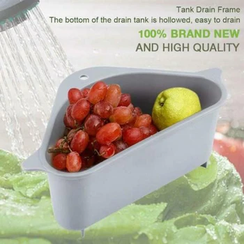 

New Kitchen Storages Shelf Suction Cup Sink Drain Rack Sponge Holder Clean Holder Sink Soap Rack Drain Racks Storages Tools