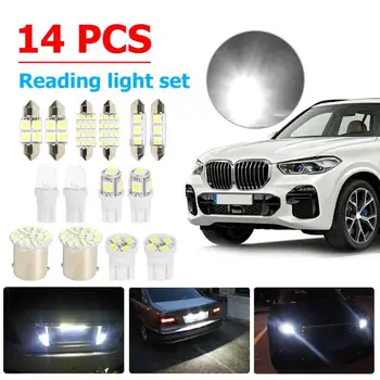 

“Vodool 14 Unids/set light LED inside car kit for T10 36mm LED read Dom