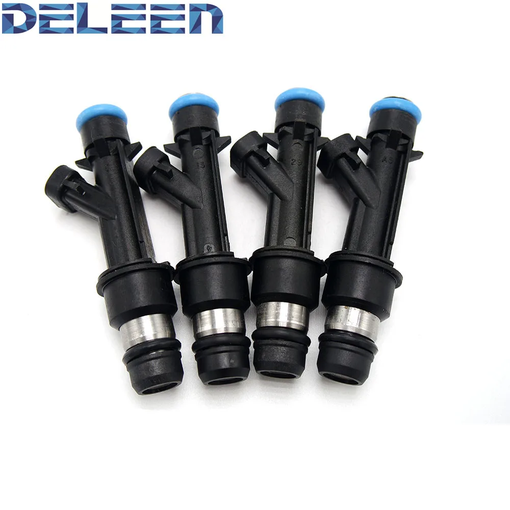 Deleen Set 4 OEM Fuel Injector DELPHI 17113602 For 99-02 CHEVY-PONTIAC-OLDS 2.4L L4Car Accessories | Автомобили и мотоциклы