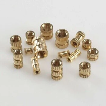 

Brass Knurled Nuts Gold Rust proof Plastic storage box M2/M3/M4/M5 330pcs Thread insert