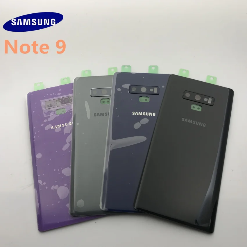 OME samsung Galaxy NOTE 9 N960 N960F задняя Батарея крышка ПК+ Стекло Корпус Крышка для samsung Note9 дверь задняя крышка чехол Replacemet