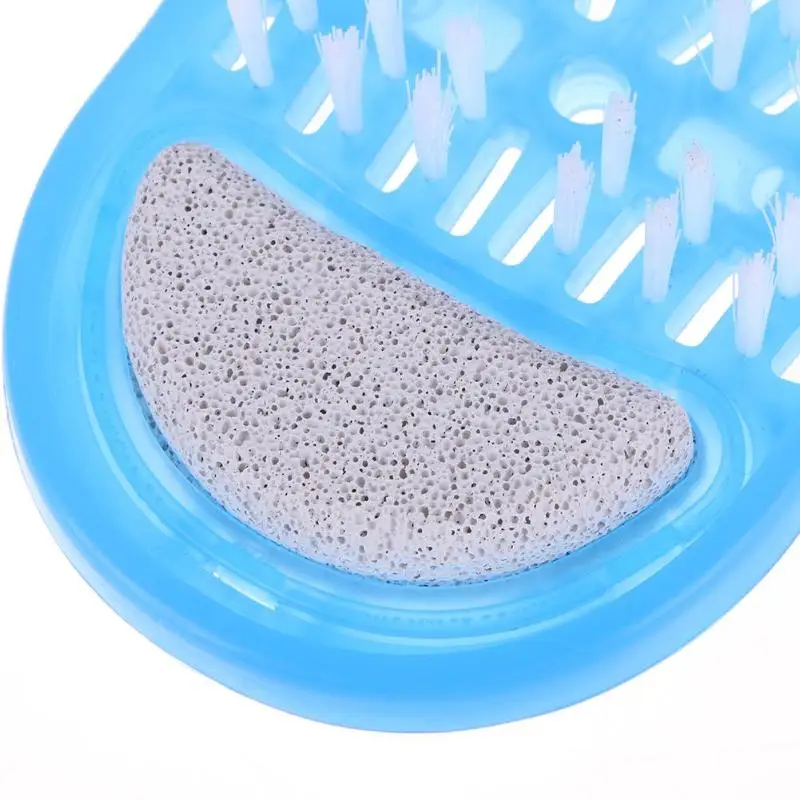 Пластиковые банные массажные тапочки Пемза для ног щетки для чистки ванной комнаты душ щетка для ног Чистящая щетка продукты 28 см* 14 см* 10c