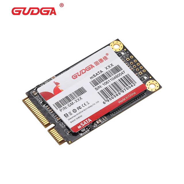 GUDGA ssd msata 32G 16G 64G For computer 3x5cm Mini SATAIII  Internal Solid State hard Drive for hp laptop Computer Accessories 3