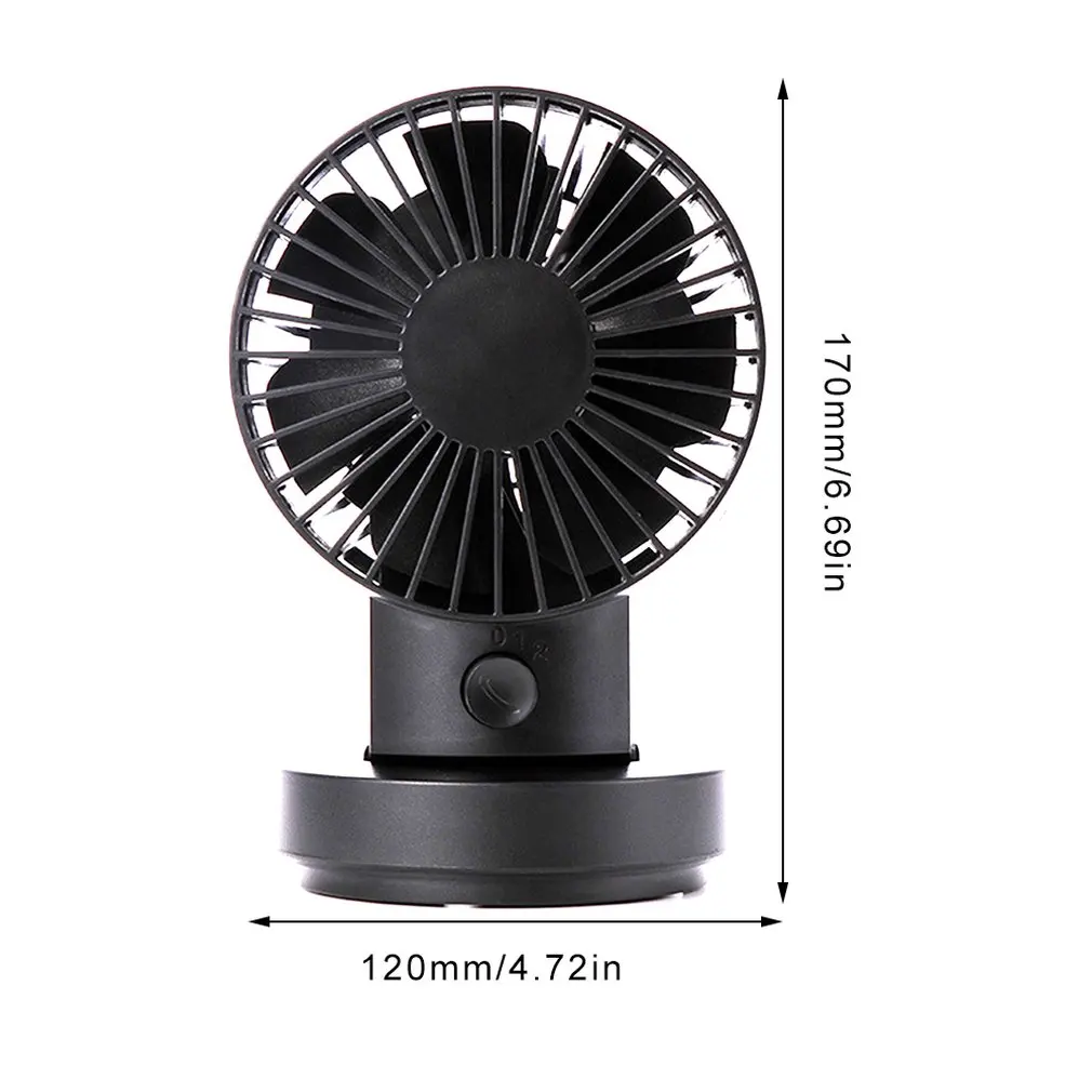 

Office Mini Shaking Head Small Fan Computer USB Charging Shaking Head 2 Speed Adjustable Student Dormitory Desktop Fan