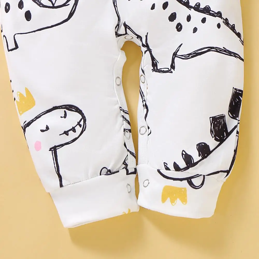 Baby Rompers Newborn Bebes Jumpsuits Pajamas for Boys Girls One Piece Overalls Outfits 0-18Months Toddler Kids Clothes Playsuits