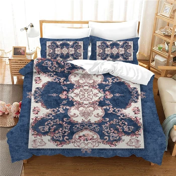 

Cianlsria Persian Totem 3D Printing Bedding Sets 2020 3 PCE Quilt Cover and Pillowcase No Sheets