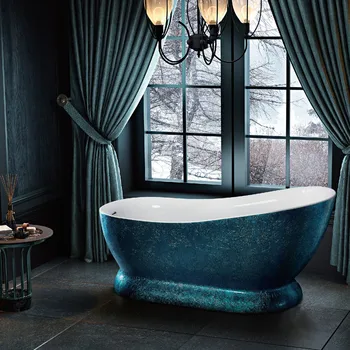 

Package mail European imperial concubine bathtub small family household adult independent type hotel bath tub