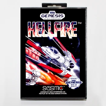 

Hellfire 16bit MD Game Card For Sega Mega Drive/ Genesis with Retail Box
