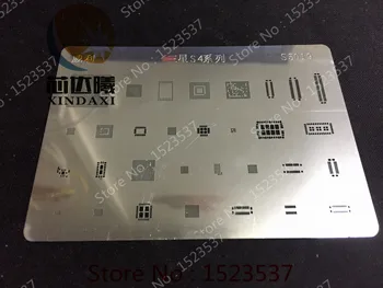 

S5019 For S4 BGA Stencil Power wifi Audio Charger Baseband IC FPC Connector Reballing Pin BGA Direct Heating Template