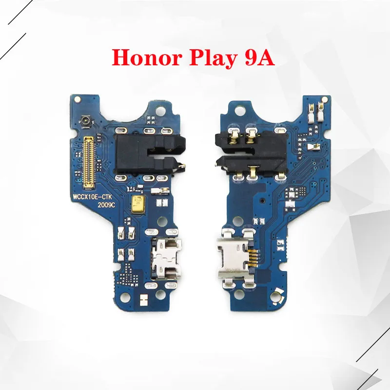 USB Port Charger Dock Plug Connector Charging Board FLex Cable For Huawei Honor Play 9A Mic Microphone | Мобильные телефоны и