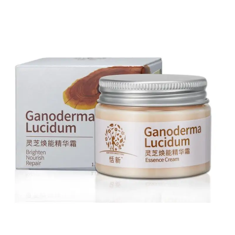 Ganoderma lucidum светящийся крем увлажнение восстановление Осветляющий, увлажняющий осенне-зимний анти-сухой уход за кожей