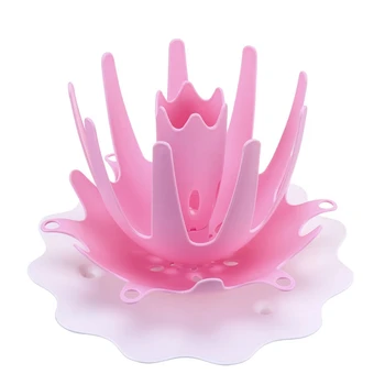 

Baby Bottle Drying Rack Pacifier Nipple Dryer Cute Cup Holder Baby Feeding Shelf Removable and Easy to Clean