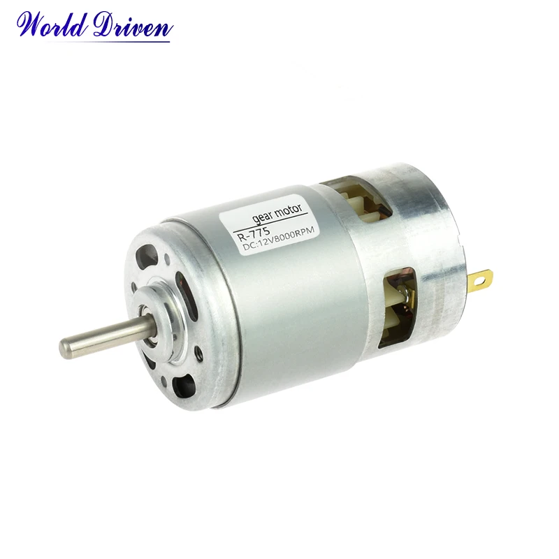 

Dc Price 12v Gear Mini 24v 12 Volt Brushed Industrial Geared 775 Motor