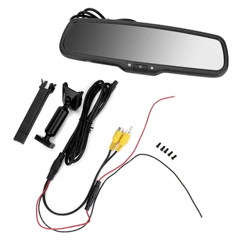 

4.3 inch color Car HD Rearview Mirror Monitor Car Rearview Mirror Auto Dimming Monitor With Bracket