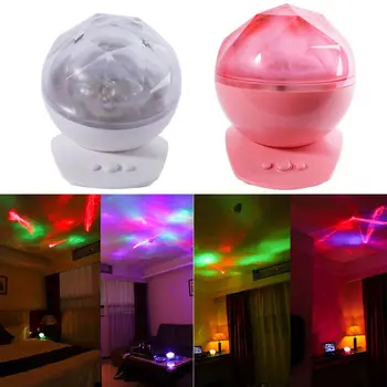 

Sound-Activated LED Projector Light Bluetooth Speaker Music Player Night Light Decor Party Wedding