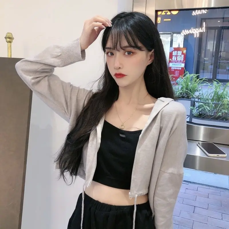 ���� ������ ī��� �ĵ�-���� ������ ���� ��Ʈ ª�� �㸮 Drawstring ���� ž ���� ����