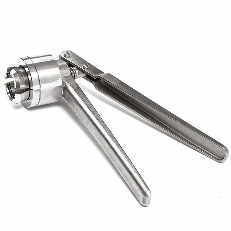 

Stainless Steel Manual Vial Crimping Machine Manual Sealing Machine Crimping Flip Cap Bottle Clamp Capping Machine 20Mm