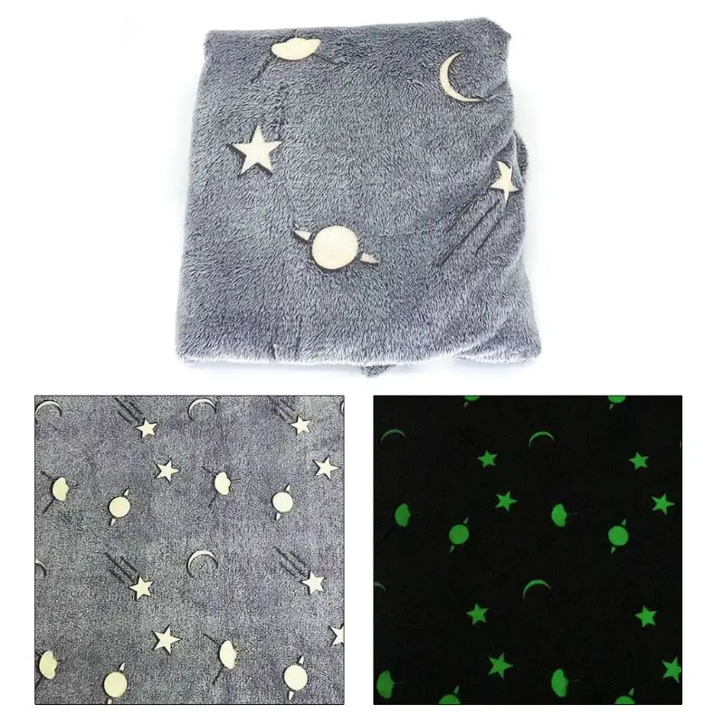Magic-Blanket Luminous Children Flannel New Top-Cloth Corals Fluorescent