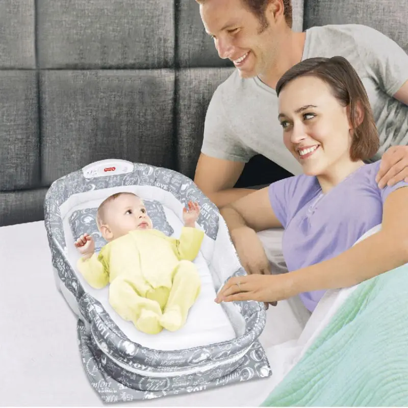 

Portable Baby Bed Multifunction Backpack Cot for Newborn Outdoor Nursery Travel Folding Baby Bed Safe Infant Toddler Cradle 1