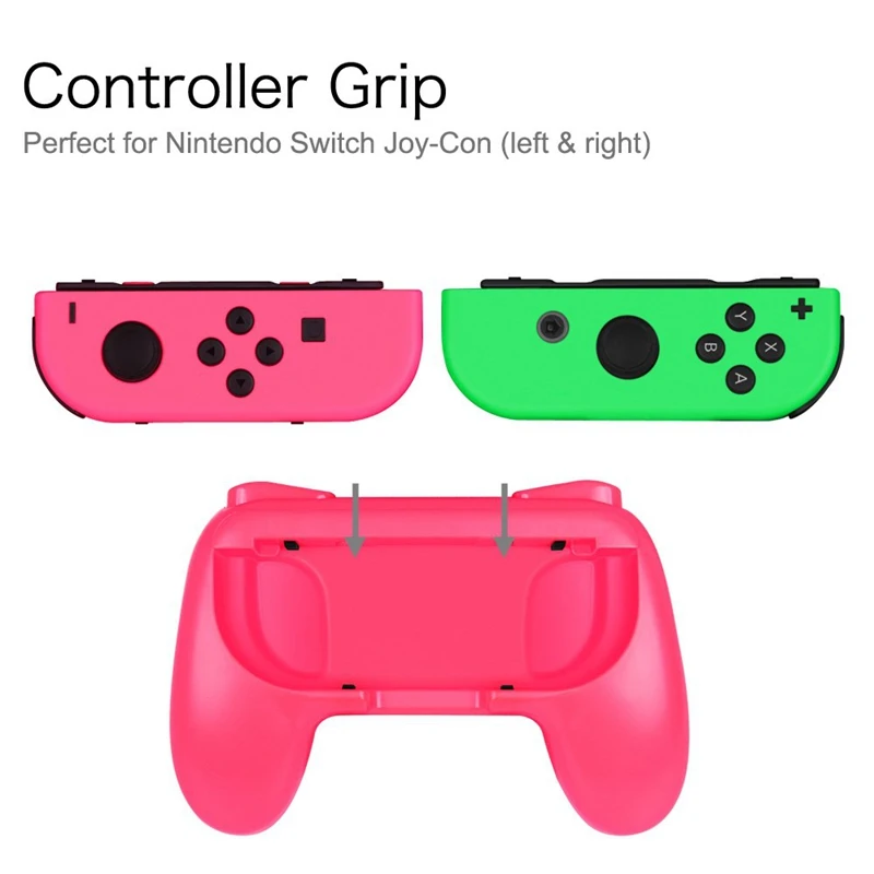 Ручка для nintendo Switch Joy-Con, [эргономичный дизайн] износостойкий удобный игровой контроллер ручка комплект для nintendo Switch Joy C