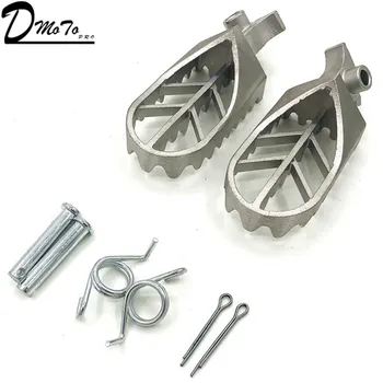 

Stainless Steel Motorcycle Footpegs Foot Pegs Rest For Pit Dirt Motor Bike Pitster Pro XR50 CRF50 CRF70 SSR Thumpstar Motocross