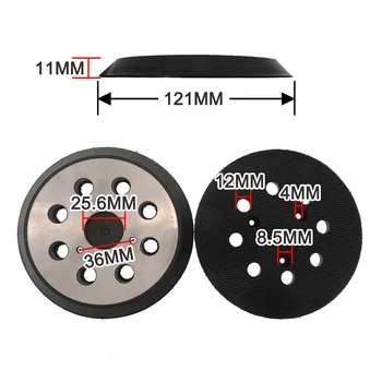 

For Makita BO5041 Grinding Disc BO5010 Electric Polishing Hook And Loop For DeWalt For DW420 / K, For DW421 / K, For DW422K