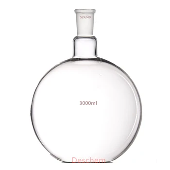 

3000ml,24/40,Sigle Neck,Flat Bottom Glass Flask,One Neck,3 Litre,Boiling Bottle