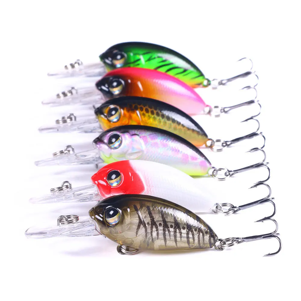 オンラインストア正本 Lures 60個6センチメートル5グラムミニクランクベイトフィッシングルアートップウォーター人工ハード餌ミノースイムベイトトラウト低音鯉釣り Fishing 純正品販売中 Www Fanbase Co Ke